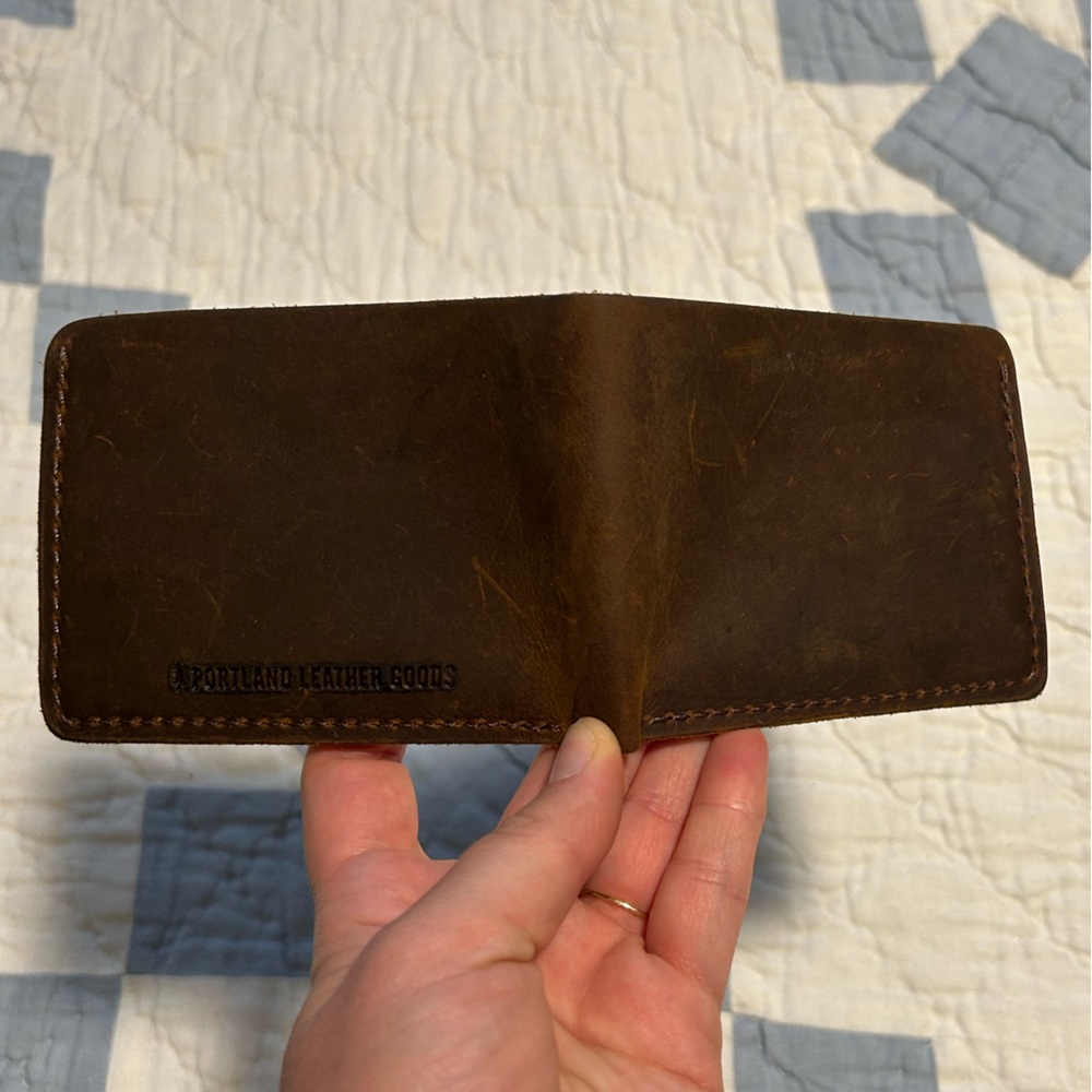 Portland Leather Goods Bifold Wallet - Picture 6 of 6